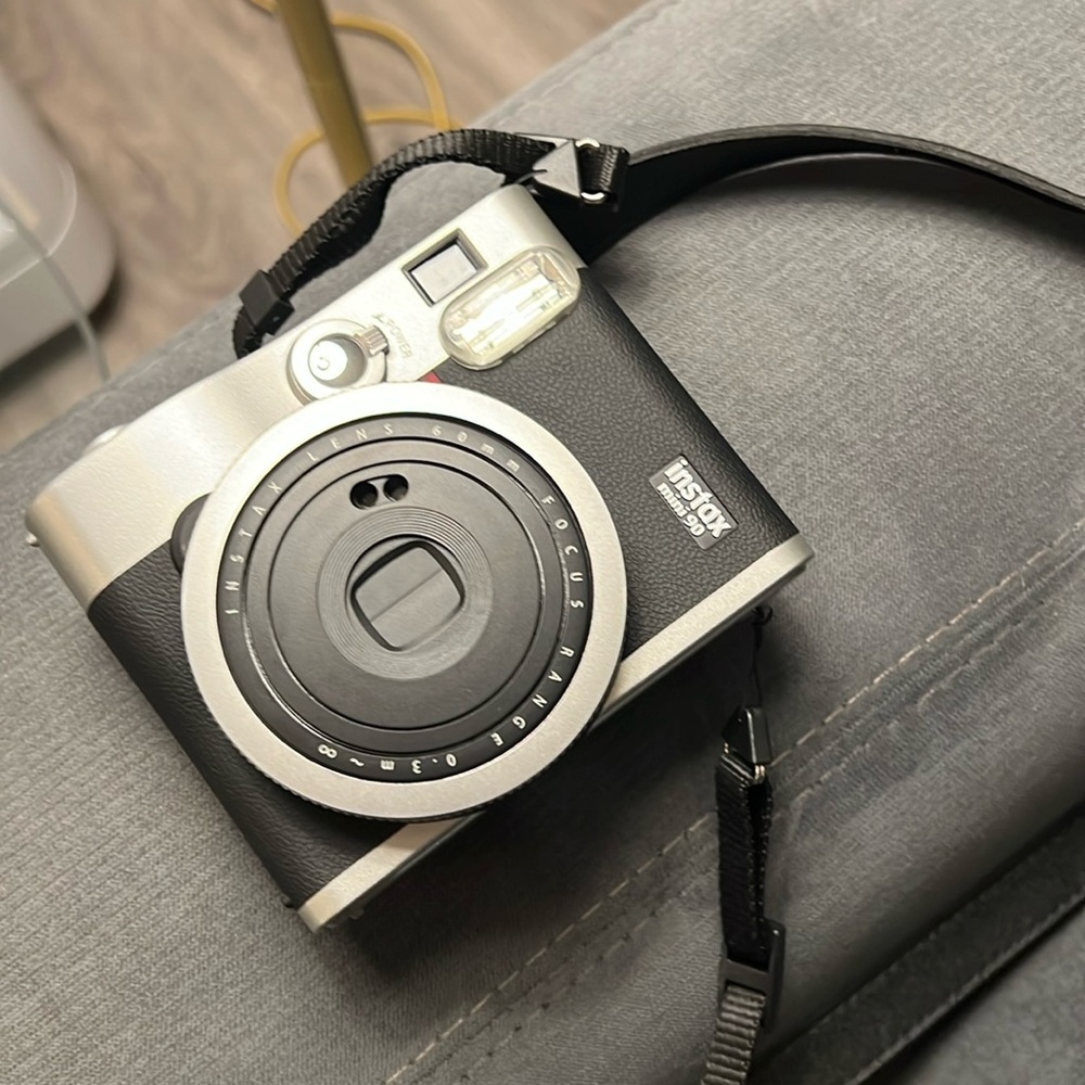 Instax mini 90, black, in perfect working condition